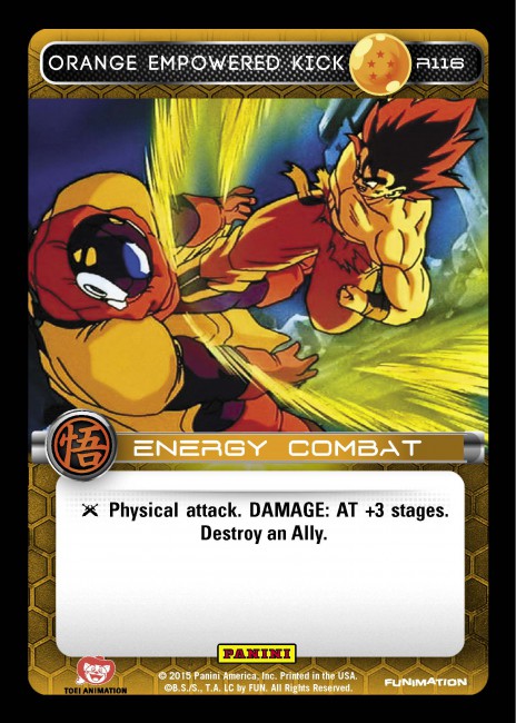 Orange Empowered Kick (FOIL)